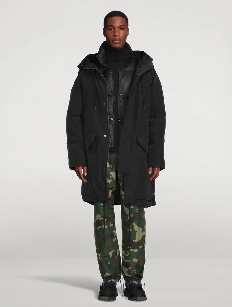 Long Down Puffer Jacket