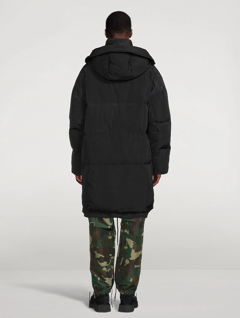 Long Down Puffer Jacket