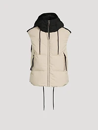 Hooded Down Vest