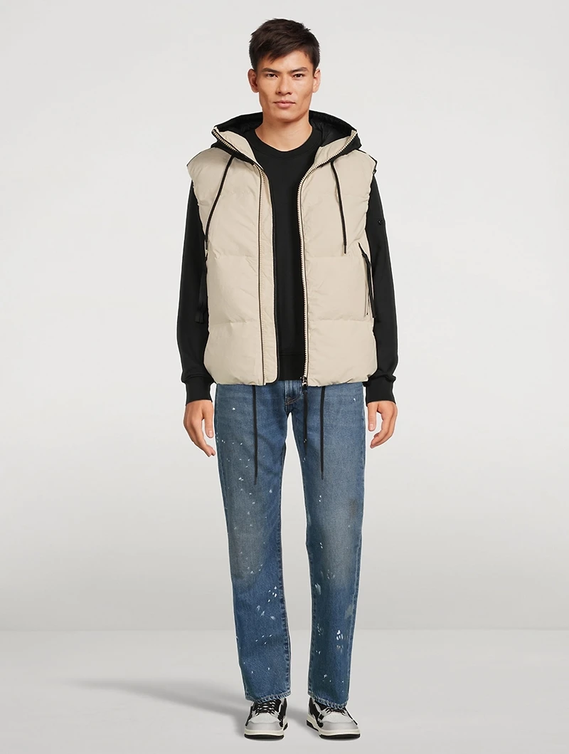 Hooded Down Vest