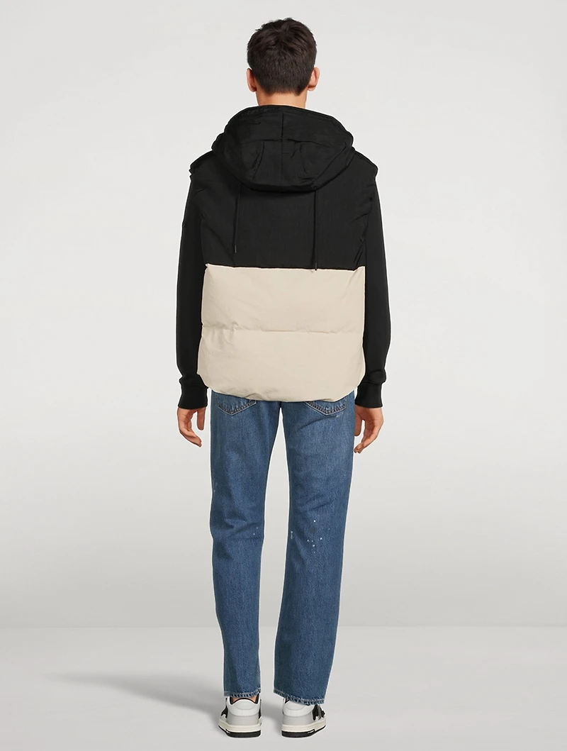 Hooded Down Vest