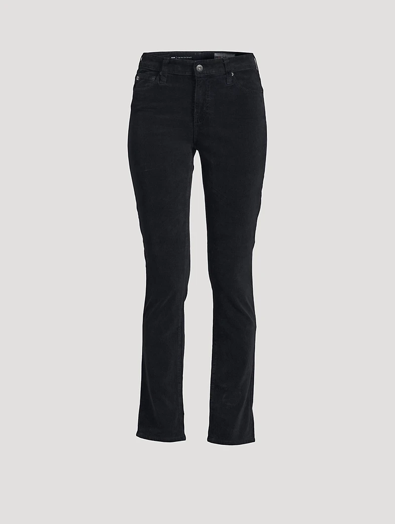 Mari High-Rise Straight Jeans
