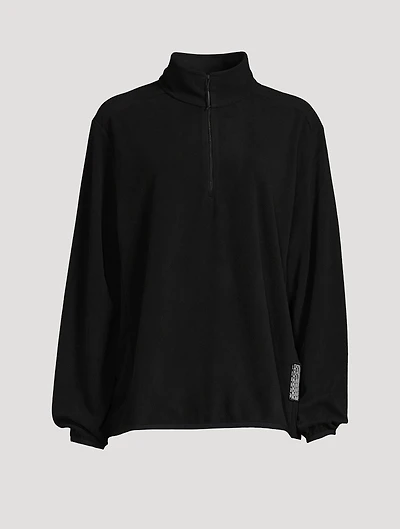 Half-Zip Fleece Sweatshirt