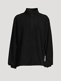 Half-Zip Fleece Sweatshirt
