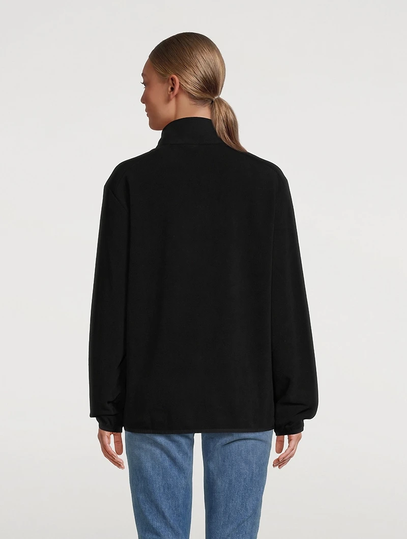 Half-Zip Fleece Sweatshirt