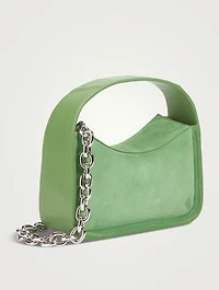 Minnie Suede And Leather Bag