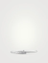 Oera 18K White Gold Bracelet With Diamonds