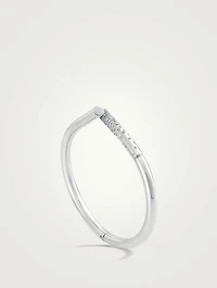 Oera 18K White Gold Bracelet With Diamonds