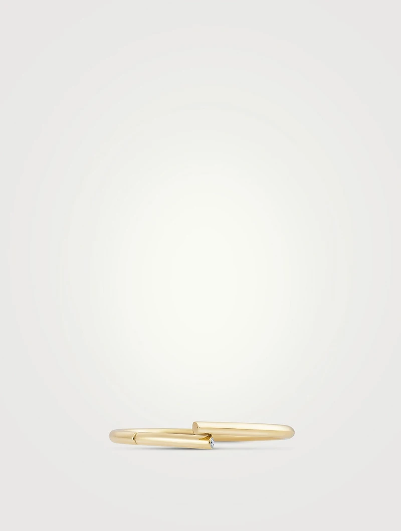 Oera 18K Gold Bracelet With Diamond