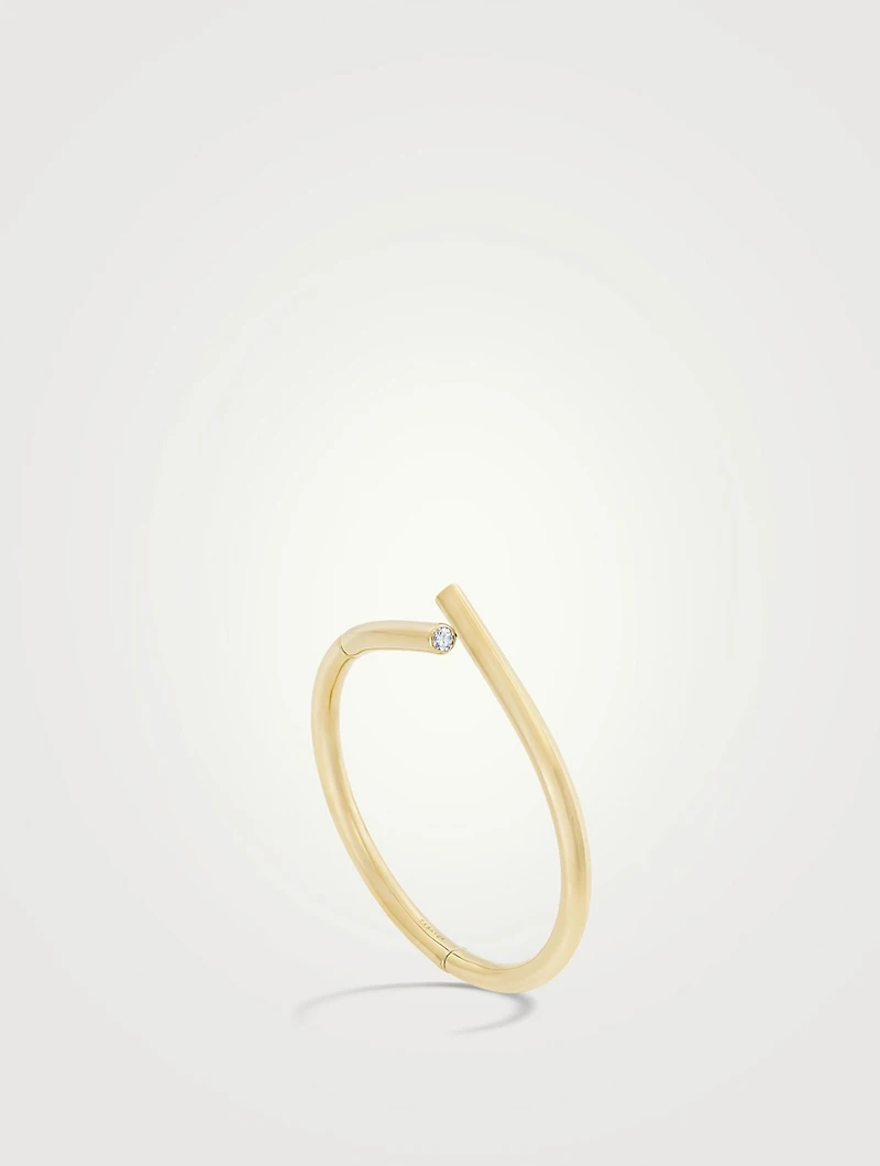 Oera 18K Gold Bracelet With Diamond