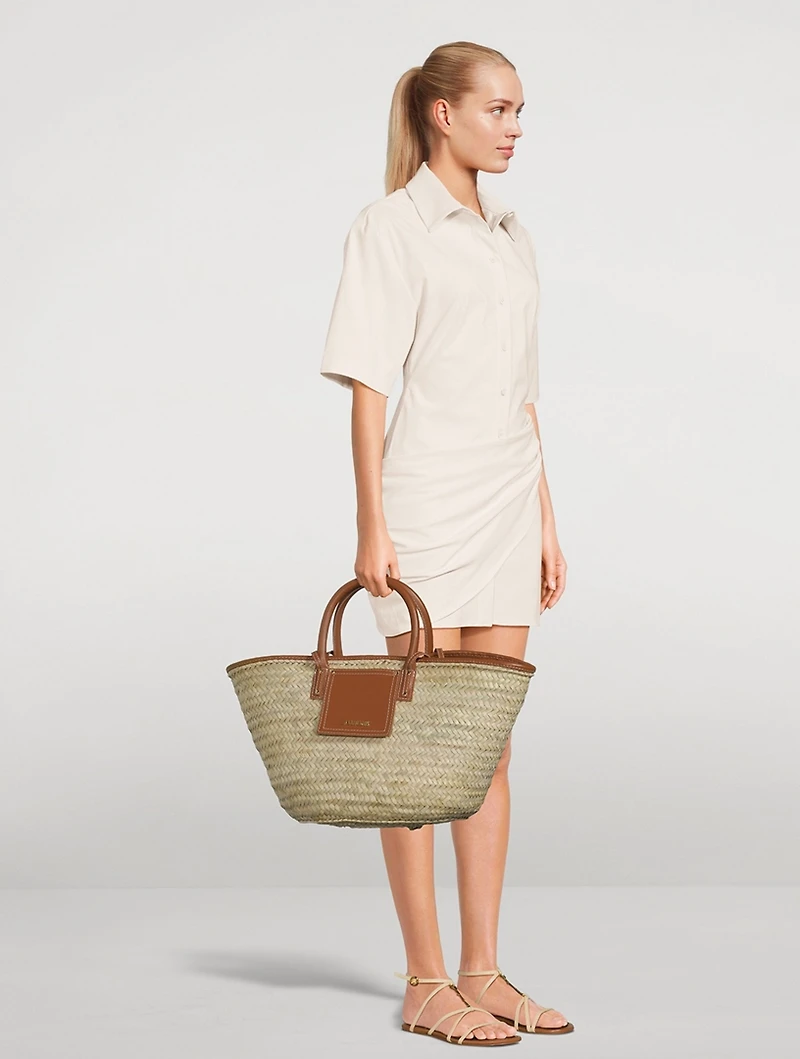 Le Panier Soli Straw Basket Bag