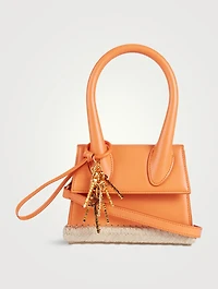 Le Chiquito Moyen Cordao Leather Bag