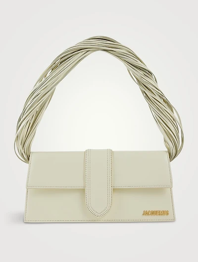 Le Bambino Long Ficiu Leather Bag