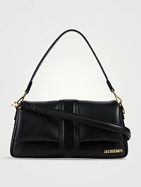 Le Bambimou Padded Leather Shoulder Bag
