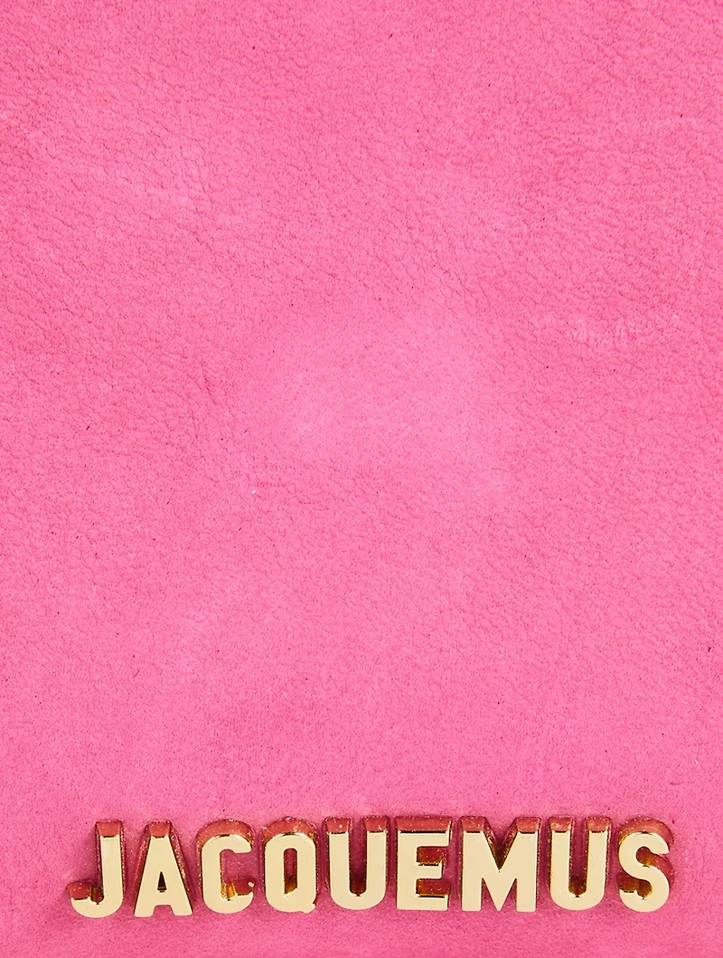 Le Bisou Cadenas Suede Shoulder Bag