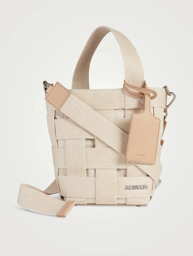 Le Seau Linen Bucket Bag