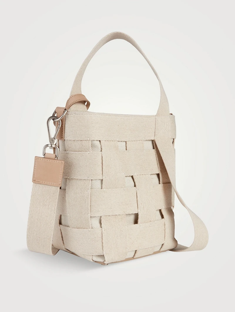 Le Seau Linen Bucket Bag