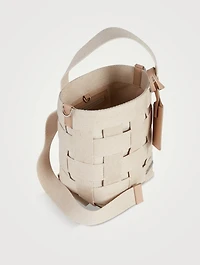 Le Seau Linen Bucket Bag
