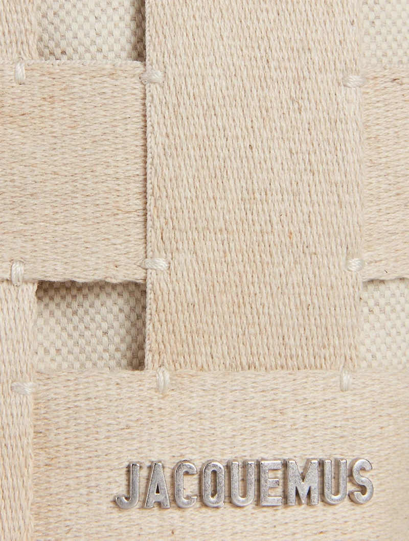 Le Seau Linen Bucket Bag