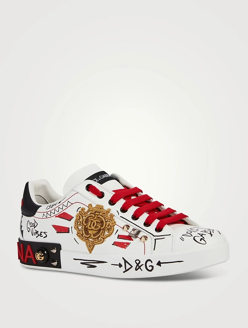 Portofino Leather Sneakers