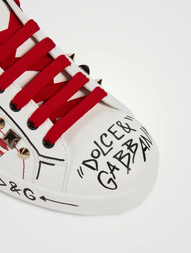 Portofino Leather Sneakers