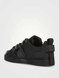 Portofino Leather Sneakers With Patent