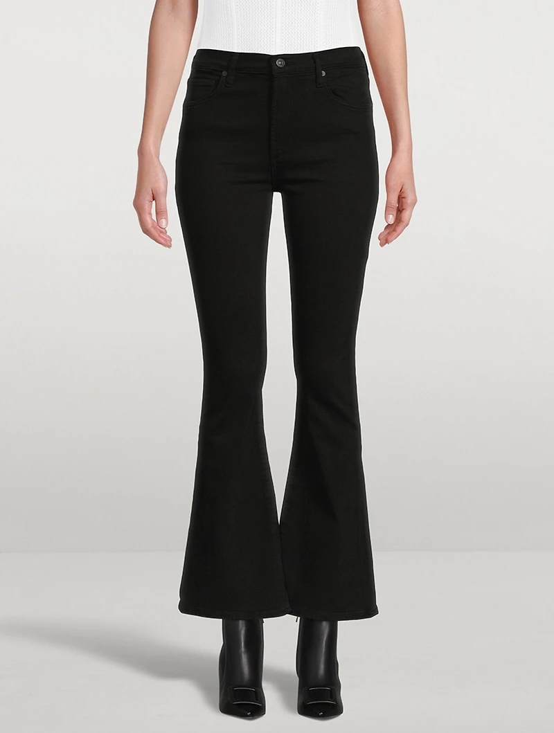Lilah High-Waisted Bootcut Jeans