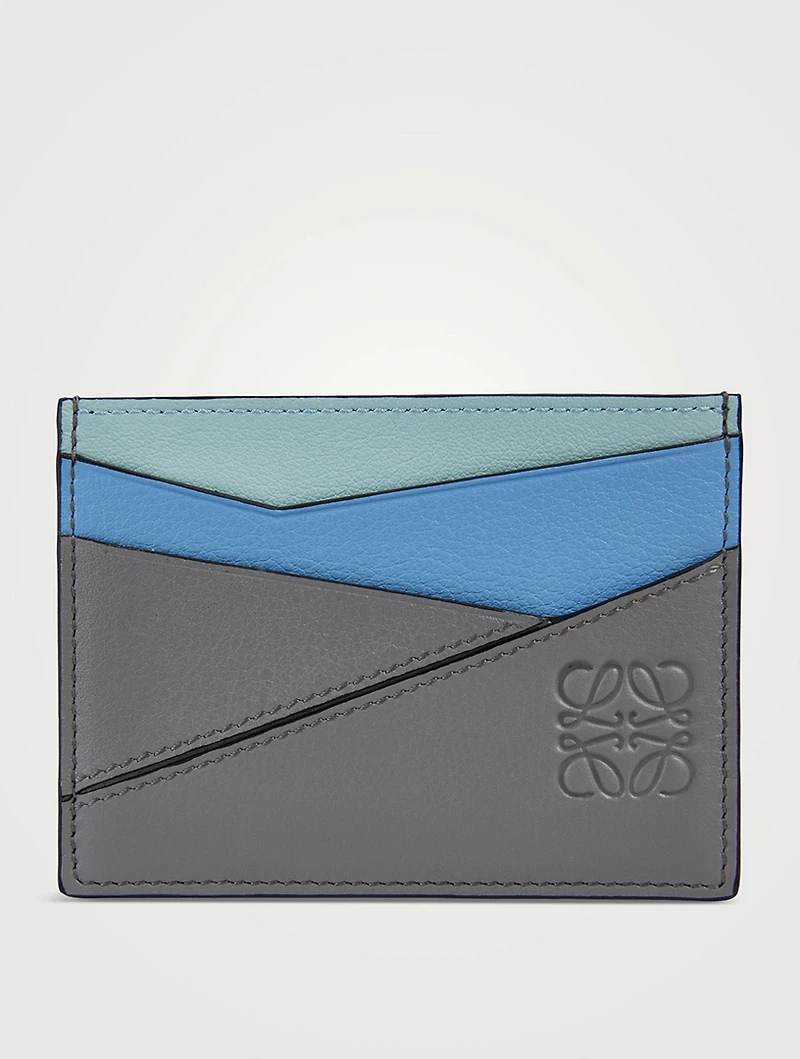 Puzzle Leather Card Case