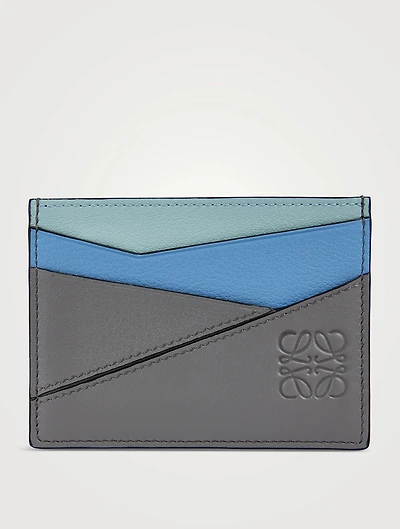 Puzzle Leather Card Case