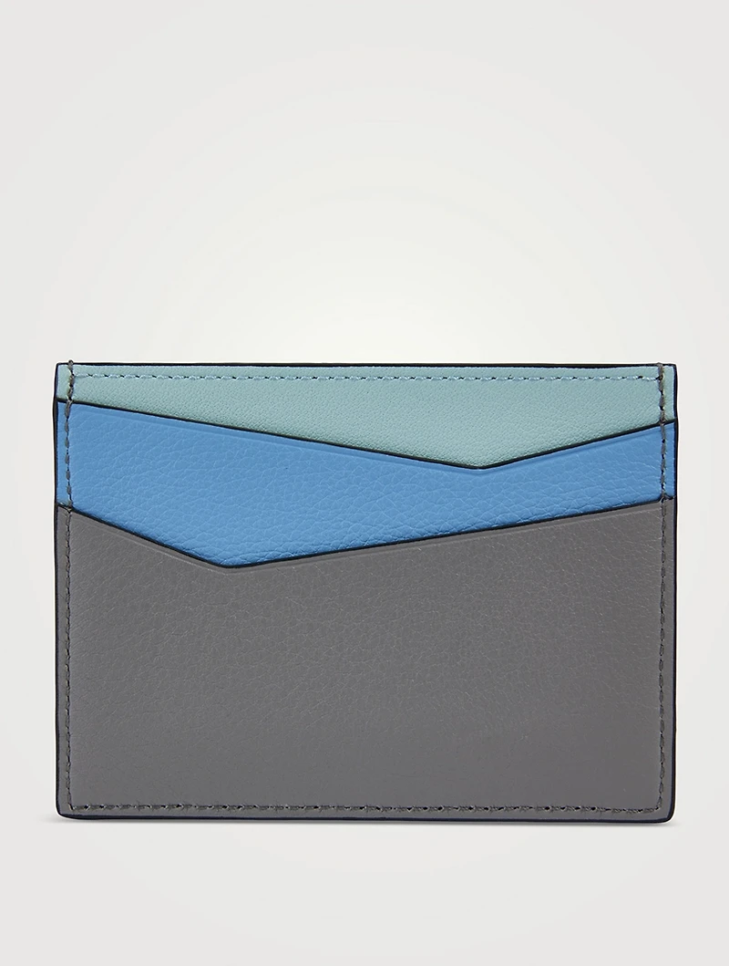 Puzzle Leather Card Case