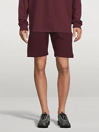 Crimson Cotton Shorts