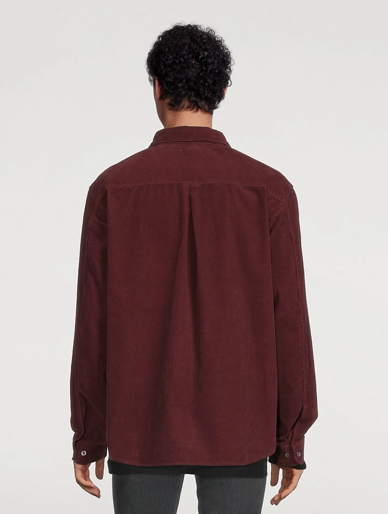 Corduroy Cloak Shirt