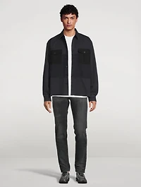 Paneled Military Hemi Shirt