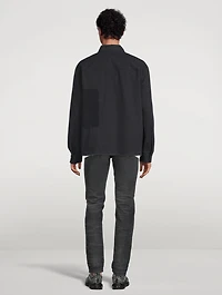 Paneled Military Hemi Shirt