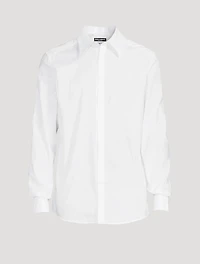 Cotton Shirt With Monogram