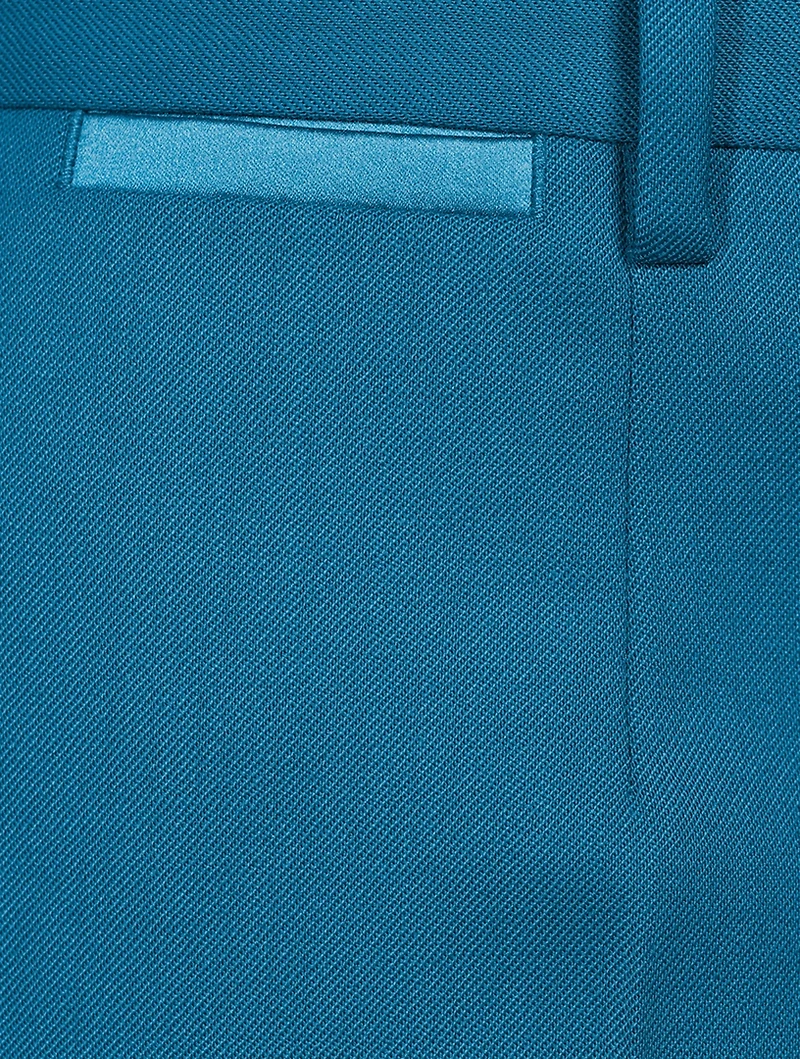 Stretch Wool Tuxedo Trousers