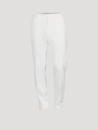 Wool And Silk Stretch Tuxedo Pants