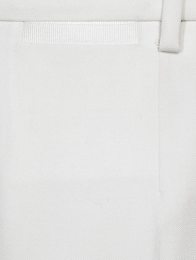 Wool And Silk Stretch Tuxedo Pants