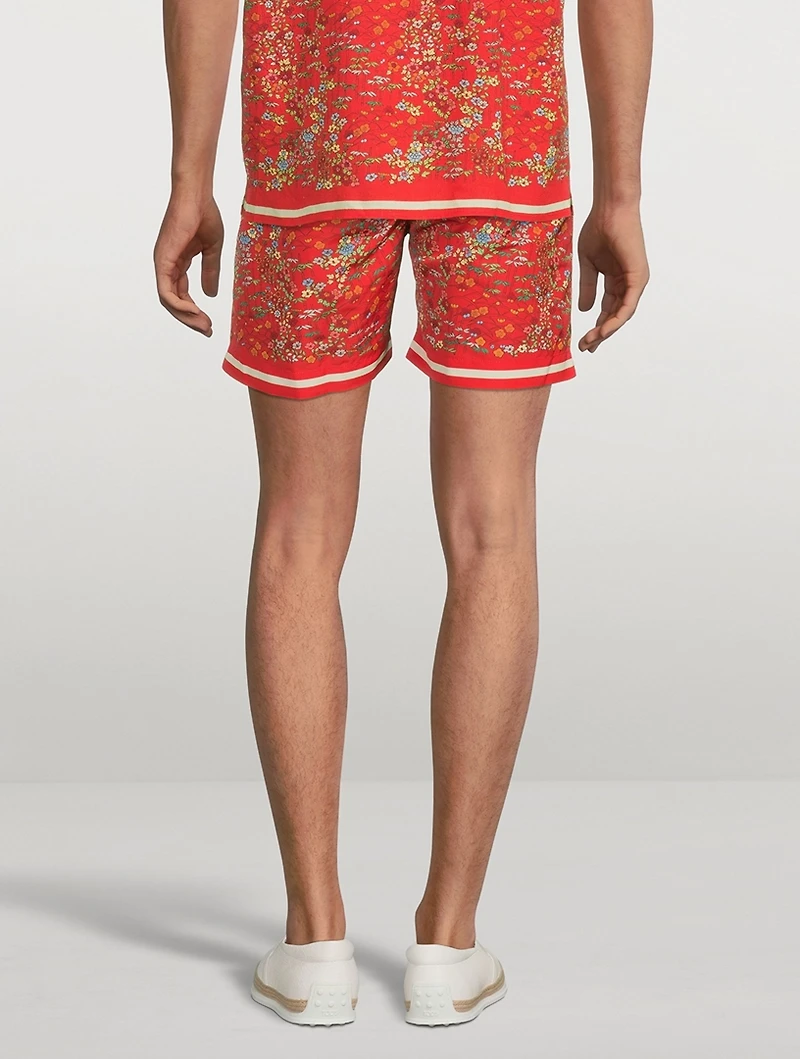 Bulldog Solo Fantasy Mid-Length Swim Shorts
