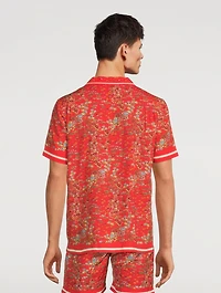 Hibbert Solo Fantasy Shirt With Capri Collar