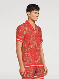 Hibbert Solo Fantasy Shirt With Capri Collar