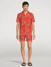 Hibbert Solo Fantasy Shirt With Capri Collar