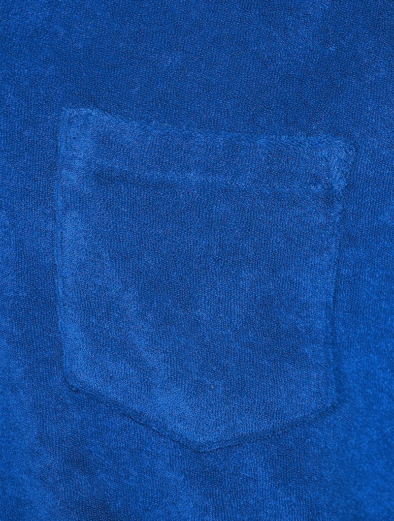 Terry Towelling Tailored Polo Shirt