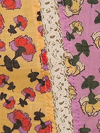 Tiggy Spliced Halter Dress Ditsy Floral Print