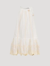 Clover Embroidered Dress