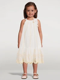 Clover Embroidered Dress