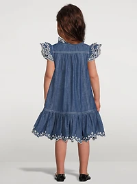 Tiggy Scallop Denim Dress
