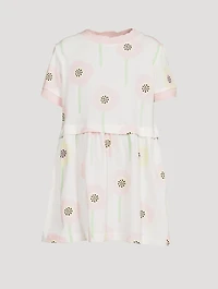 Cotton Jersey Dress Floral Print