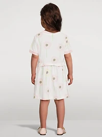 Cotton Jersey Dress Floral Print