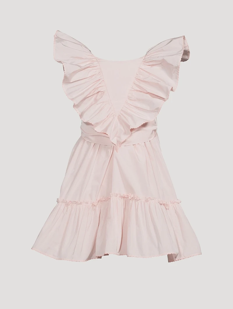Taffeta Sleeveless Dress